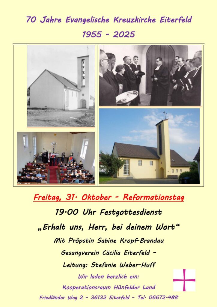 2025-10-31 Plakat Festgottesdienst
