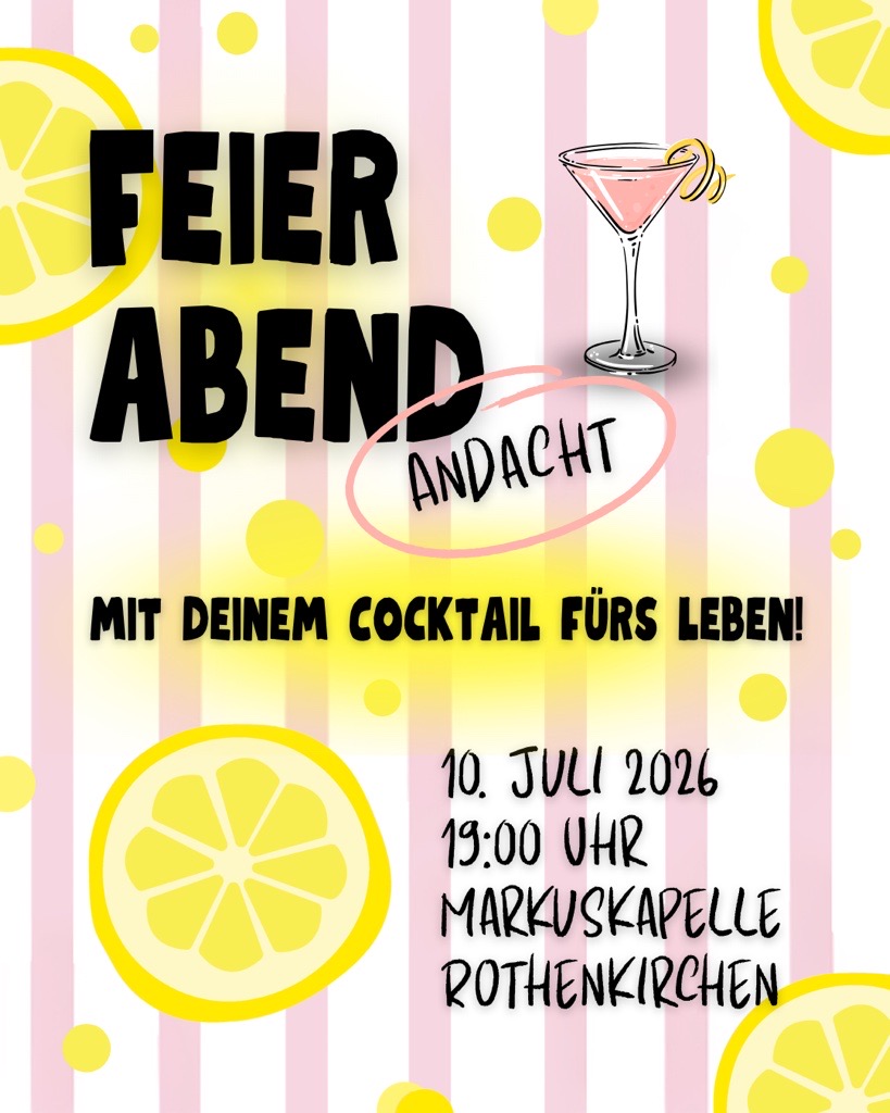 Feierabendandacht 10.07.2026